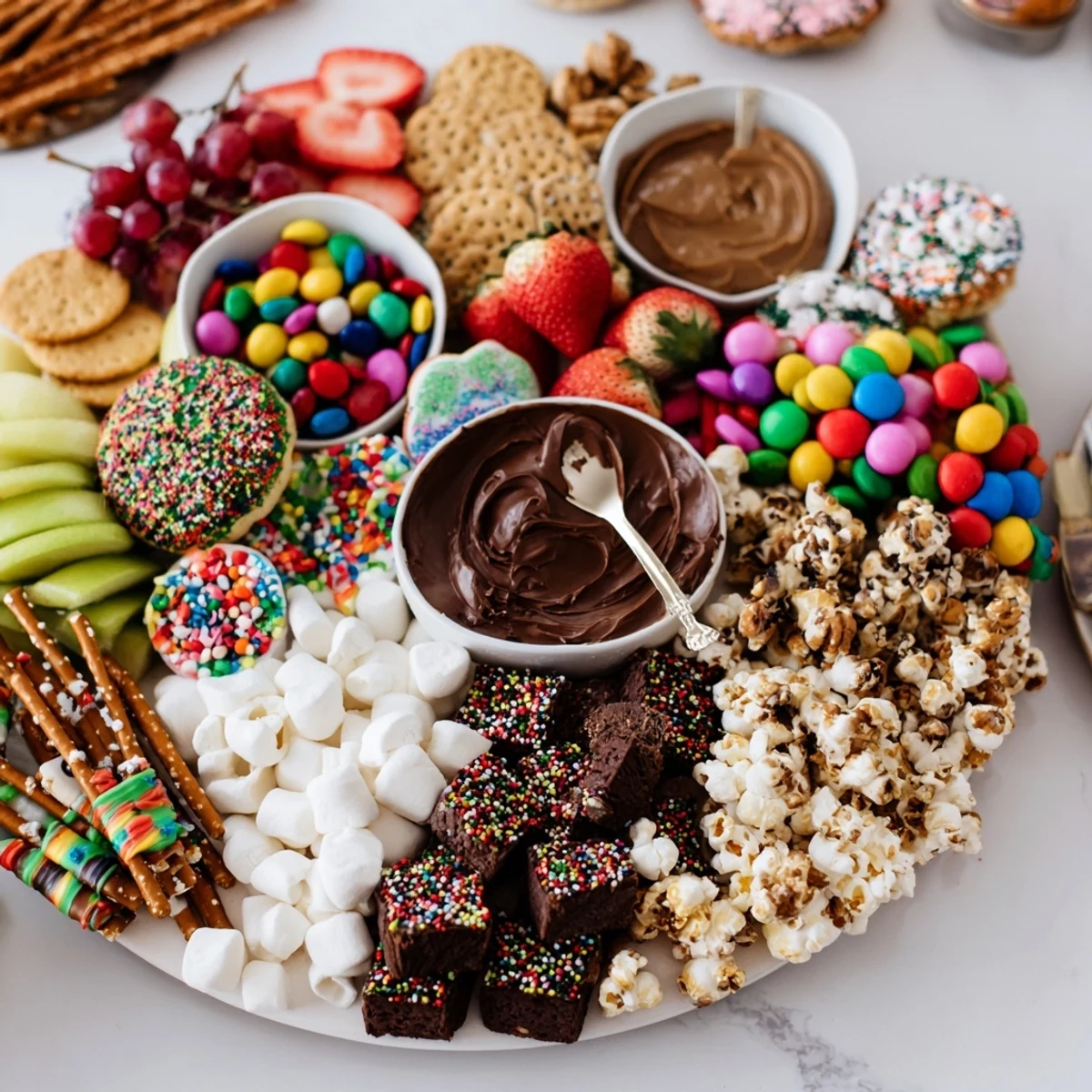 Festive dessert boards with themed snacks, perfect for gatherings and celebrations.  