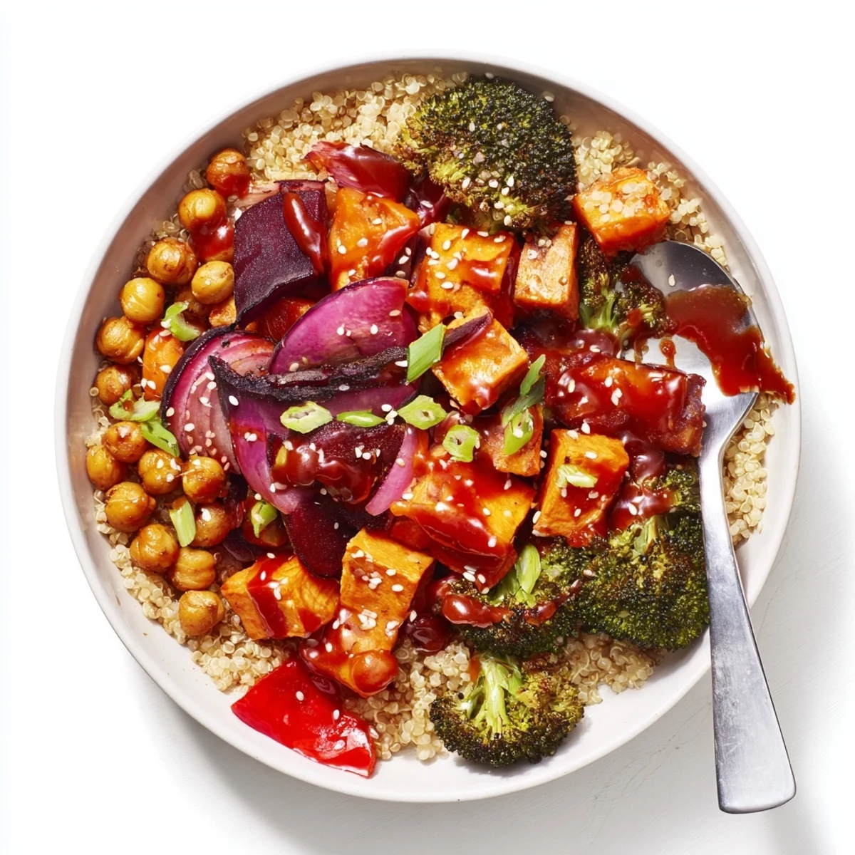 Delicious Bold Sauce Drizzle Bowls showcasing roasted vegetables and savory, globally inspired sauces.