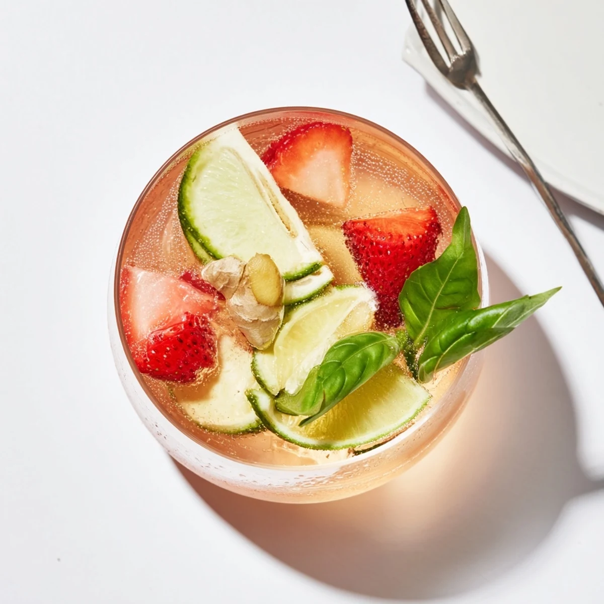 Refreshing fermented drinks with vibrant berries for delicious Kombucha-style mocktails.  