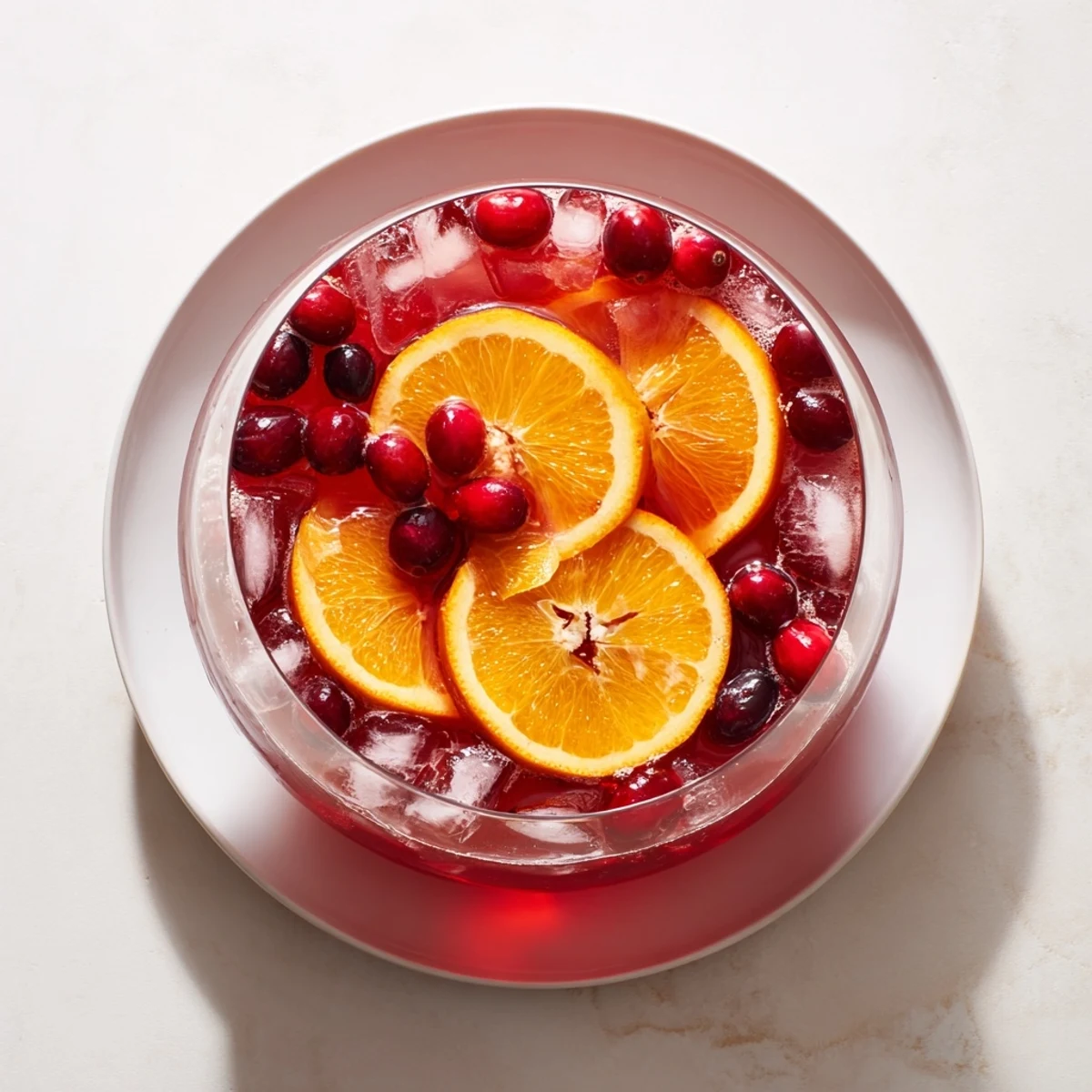 This 3-Ingredient Holiday Punch sparkles with effervescence, ideal for any festive occasion.