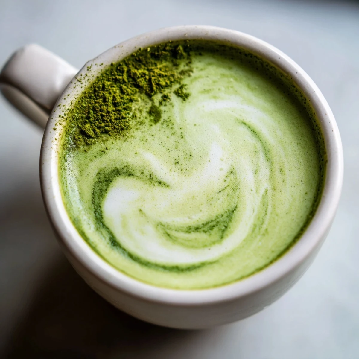 This frothy Coconut Ginger Matcha Winter Immunity Latte, with a hint of spice, is the ideal immune-boosting treat.
