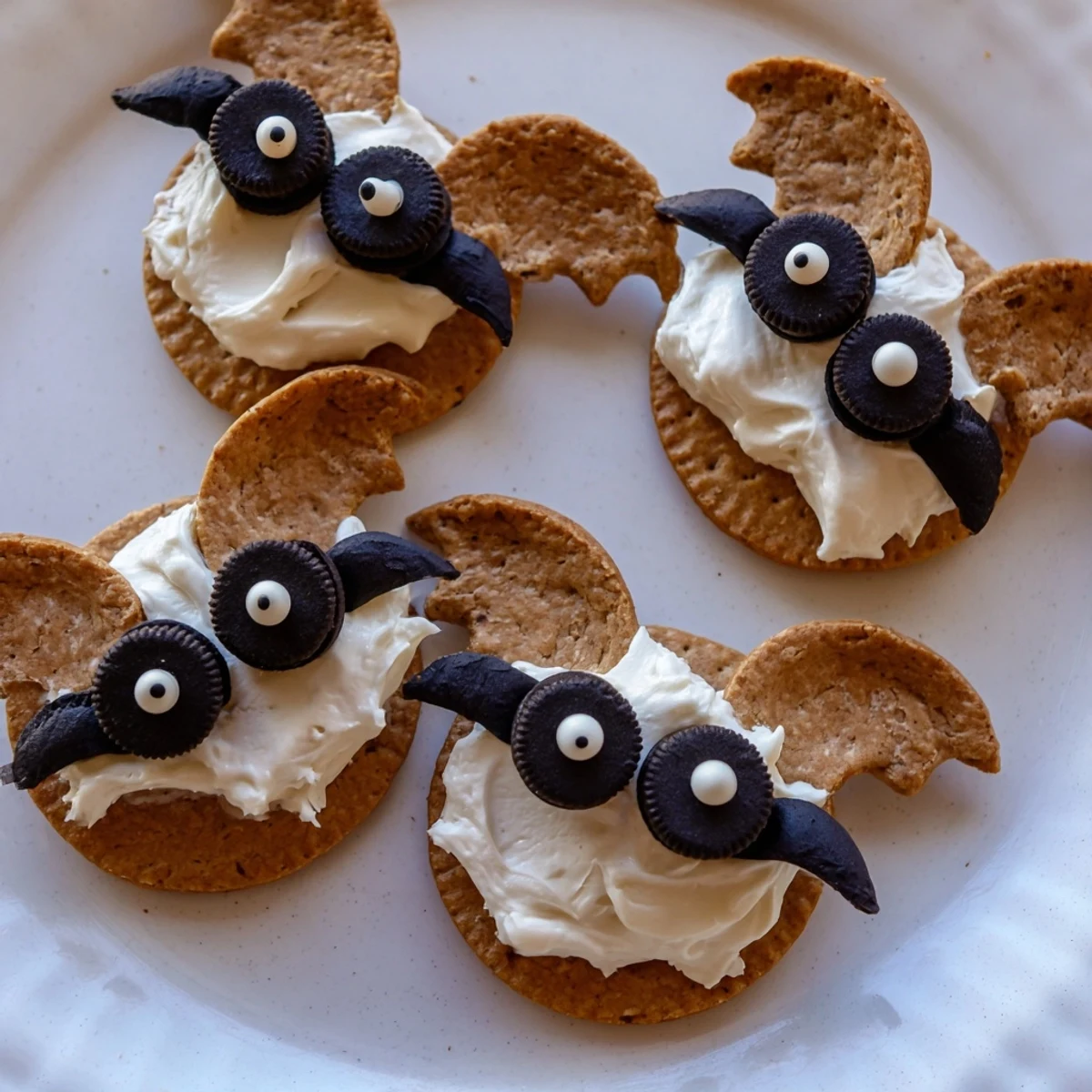 This delicious Flying Bat Halloween Snack Board features an array of snacks for all ages.
