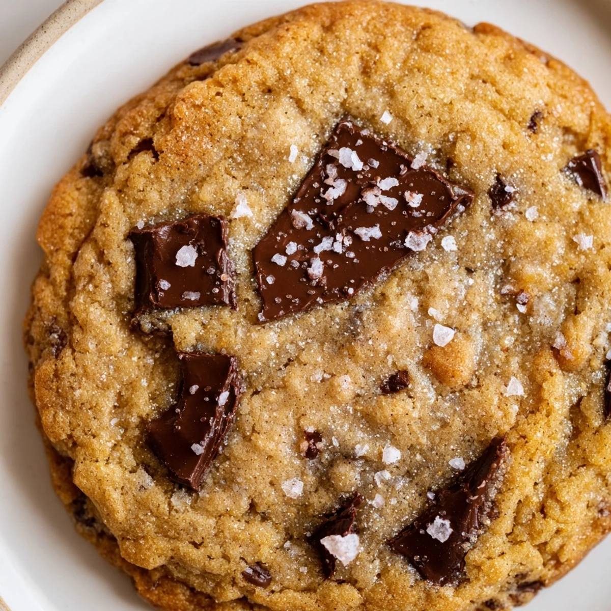 Golden-brown Miso Brown Butter Cookies, perfectly crisp edges, and glistening chocolate chips will tempt you.