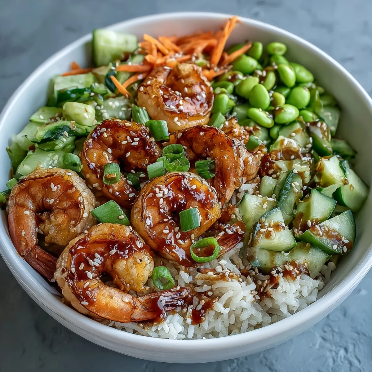 Asian Shrimp Bowl