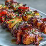 Grilled Pineapple Chicken Skewers