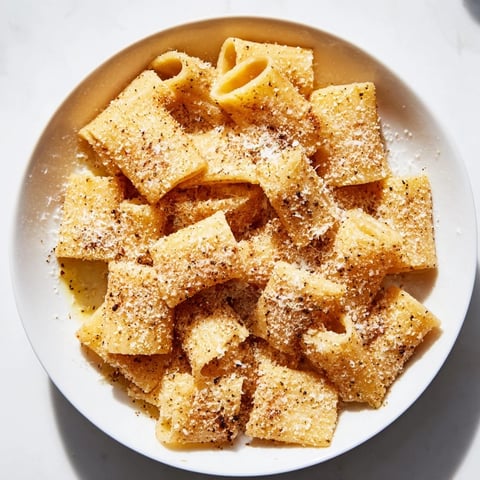 Golden, crispy pasta chips, perfectly seasoned and air-fried for a delicious snack.