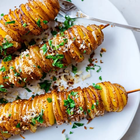 Air-Fryer Tornado Potatoes