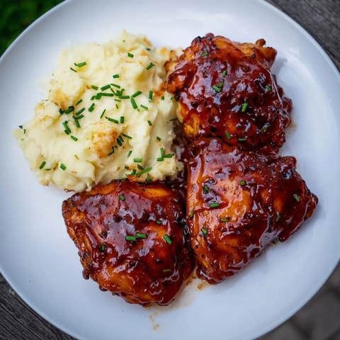 Honey BBQ Chicken Thighs