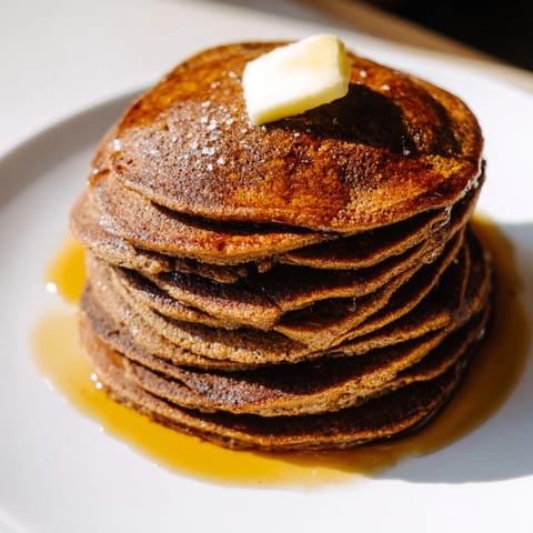 Fluffy Gingerbread Pancakes