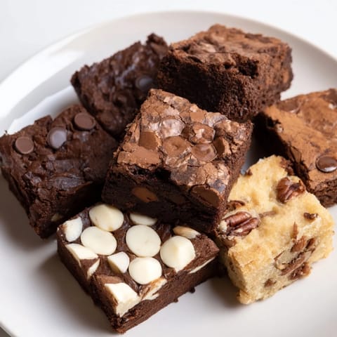 Brownie and Blondie Squares