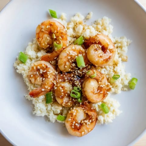 A close-up of steaming Ginger Garlic Shrimp Bowls, showcasing the flavorful shrimp and fluffy rice.