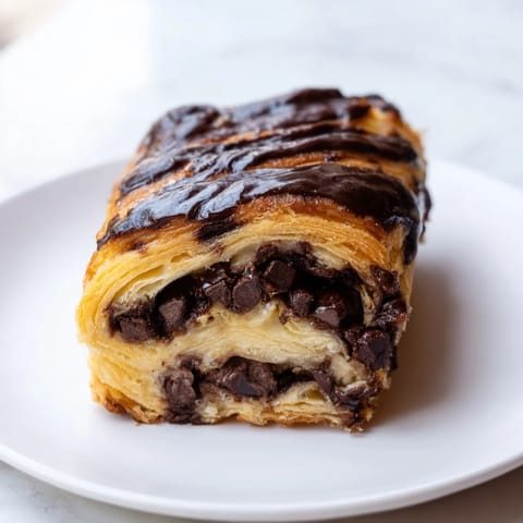 Buttery Chocolate Chip Croissants