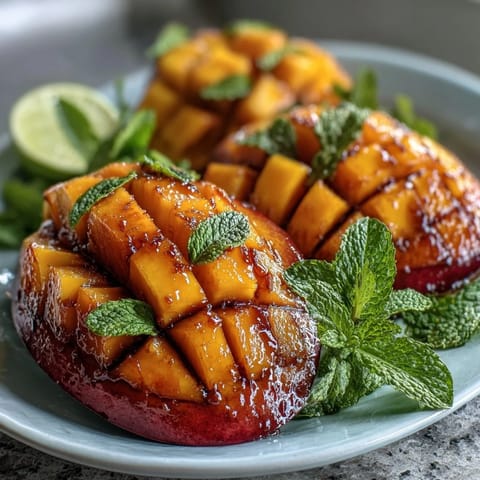 Tropical Mango Pineapple Display