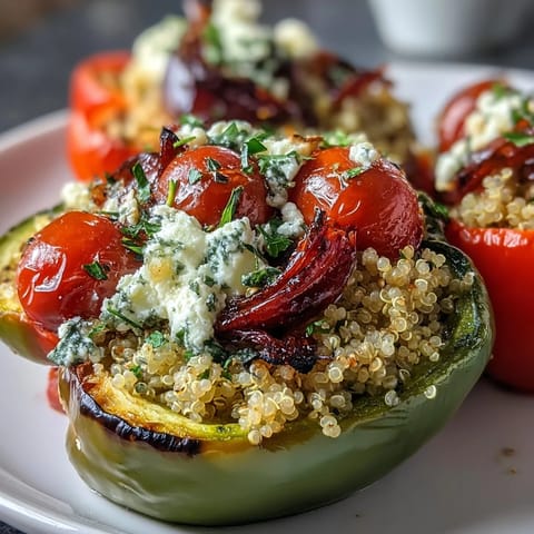 Quinoa Stuffed Bell Peppers #712