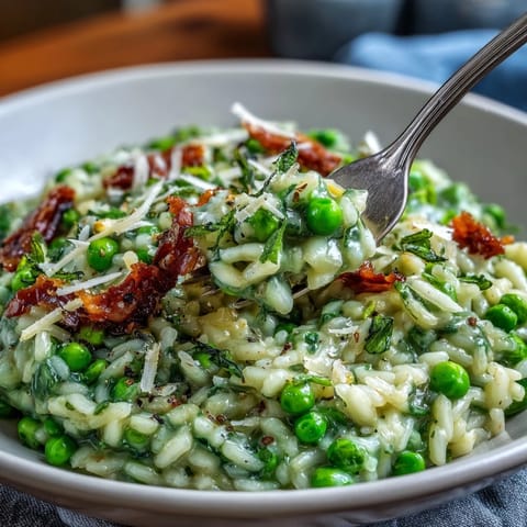 Spring Pea Risotto