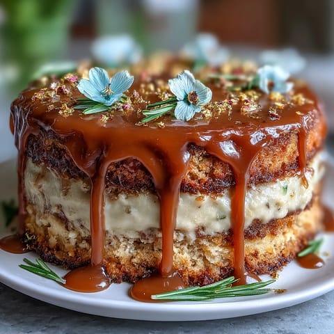 Earthy Taurus cake with floral buttercream, a beautiful bake for celebrations.