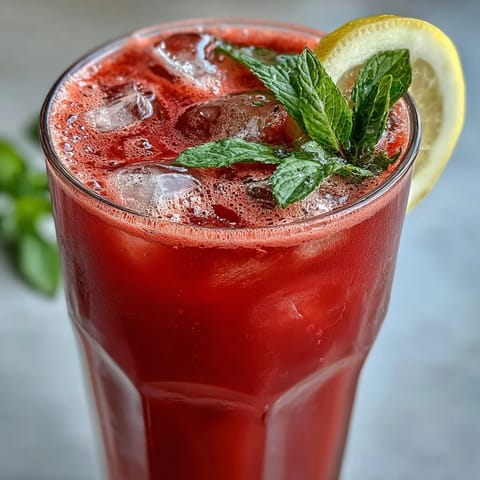 Vibrant natural pink lemonade, a perfectly sweet and tangy summer thirst quencher.