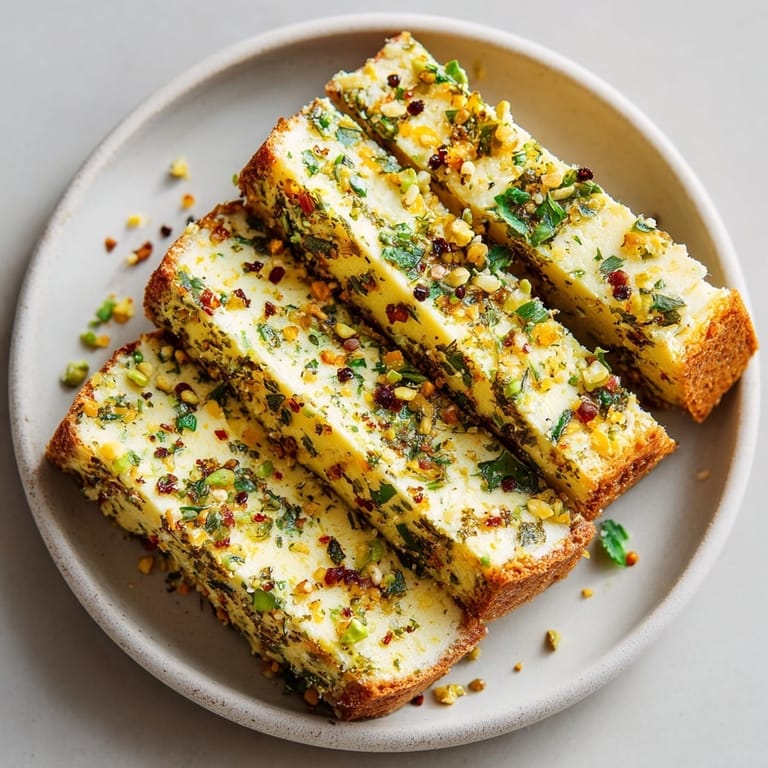 Freshly made Brown Butter Sage Compound Butter in a roll, ready for slicing and serving.