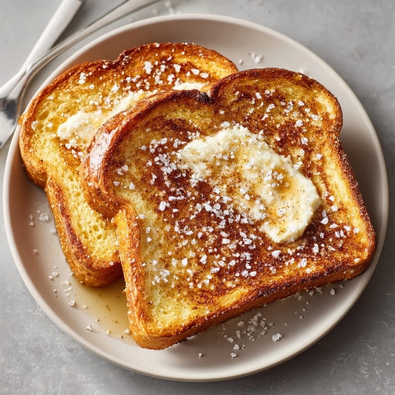 Imagine the delicious Cinnamon Sugar Toast with Mascarpone, a beautifully toasted, buttery slice ready to enjoy.