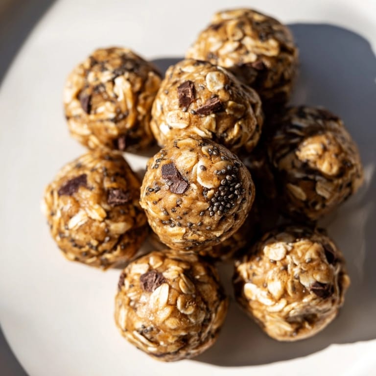Easy Peanut Butter Espresso Energy Balls recipe: creamy, chocolaty, and quick to prepare!