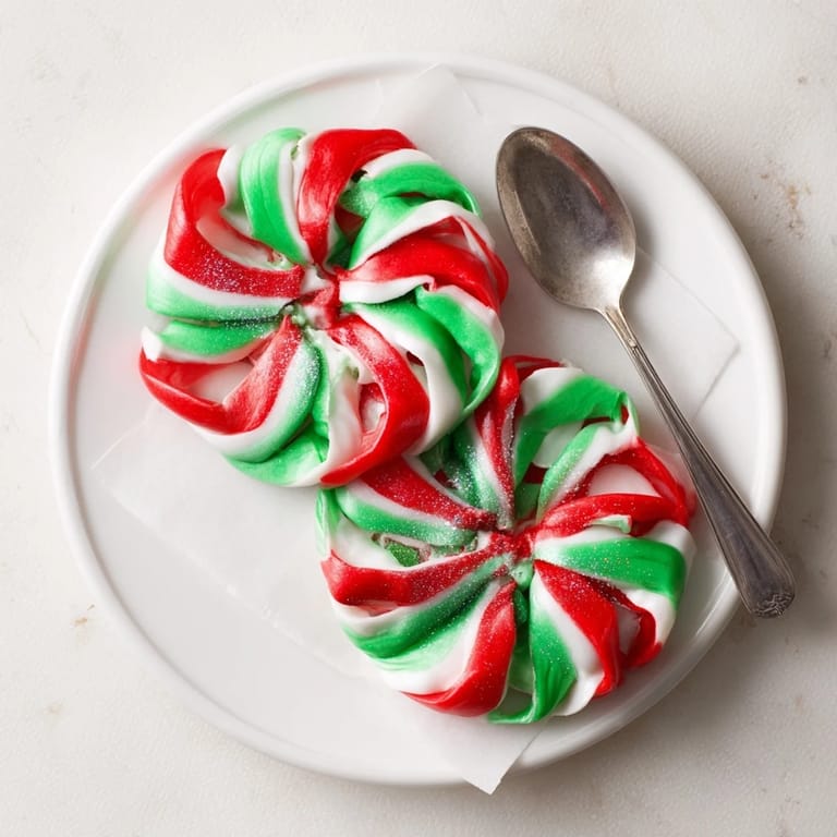 Warm, sweet Express Peppermint Candy Bows, just out of the oven, will bring holiday cheer and flavor to your table or tree.