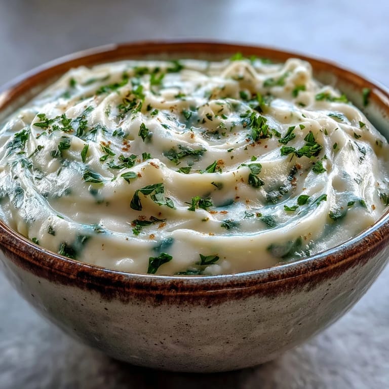 A spoon dipping into a warm bowl of Creamy Vegetable Soup, surrounded by crusty bread slices and fresh vegetables.